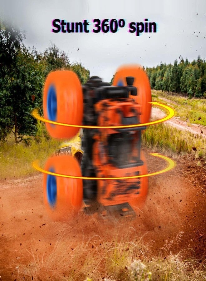 Hda Group 4 Pack 4WD Monster Truck Cars,Push and Go Toy Trucks Friction Powered Cars 4 Wheel Drive Vehicles for Toddlers Children Boys Girls Kids Gift-4PCS Toy for Girls & Boys (Multicolor) - Image 5